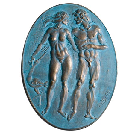 bronzo, pezzo unico h 50 cm